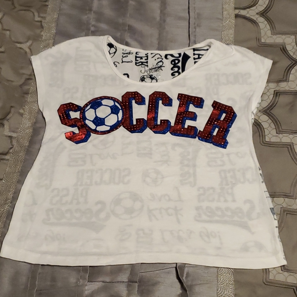 Justice Soccer shirt